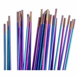 Rayons BMX Blank PG (arc-en-ciel) -Promos SUPPORTS VÉLO Boutique Blank PG BMX Spokes Rainbow Spokes Rainbow NotSet 1