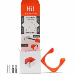 Porte-vélo Clug Plus (VTT) -Promos SUPPORTS VÉLO Boutique Clug MTB Plus Bike Stands White Orange CLUG11 2