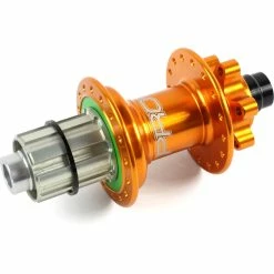 Moyeu Arrière VTT Hope Pro 4 -Promos SUPPORTS VÉLO Boutique Hope Pro 4 MTB Rear Hub Wheel Hubs Orange RHP428C142TXD 0