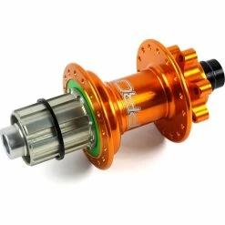 Moyeu Arrière VTT Hope Pro 4 -Promos SUPPORTS VÉLO Boutique Hope Pro 4 MTB Rear Hub Wheel Hubs Orange RHP432C142TSA 0