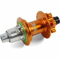 Moyeu Arrière VTT Hope Pro 4 -Promos SUPPORTS VÉLO Boutique Hope Pro 4 MTB Rear Hub Wheel Hubs Orange RHP432C142TXD 0