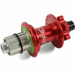 Moyeu Arrière VTT Hope Pro 4 -Promos SUPPORTS VÉLO Boutique Hope Pro 4 MTB Rear Hub Wheel Hubs Red RHP428R142TXD 0