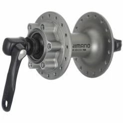Moyeu à Disque Avant Shimano Deore M525A -Promos SUPPORTS VÉLO Boutique Shimano Deore Disc Hub Front M525A Wheel Hubs Silver NotSet HBM525BS 0