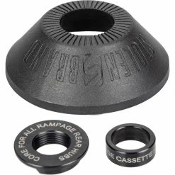 Stolen Rampage Thermalite Hub Guard - Chromoly Core -Promos SUPPORTS VÉLO Boutique Stolen Rampage Thermalite Hub Guard Chromoly Core Wheel Hub Spares Black S931