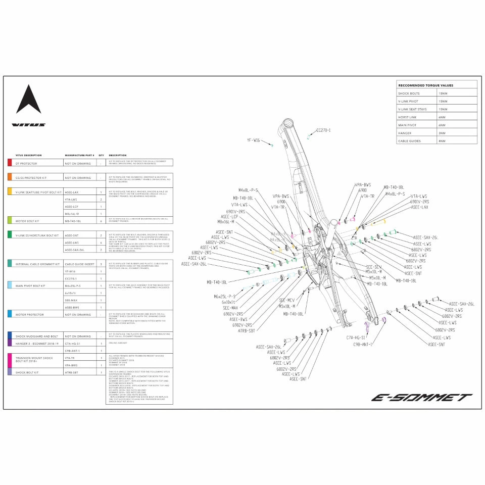 Protection Pour Tube Diagonal Vitus E-Sommet 4 Protection Pour Tube Diagonal Vitus E-Sommet – Image 2