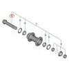 Axe Traversant Pour Moyeu Avant Shimano Ultegra HB-RS770 - 100x12 Mm -Promos SUPPORTS VÉLO Boutique axe traversant pour moyeu avant shimano ultegra hb rs770 100x12 mm