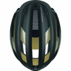 Casque Abus Air Breaker - Noir/Or -Promos SUPPORTS VÉLO Boutique casque abus air breaker noir or 3