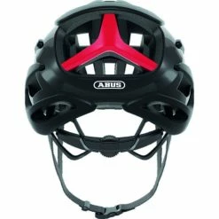 Casque Abus Air Breaker - Noir-Rouge -Promos SUPPORTS VÉLO Boutique casque abus air breaker noir rouge 2