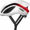 Casque Abus Game Changer - Blanc-Rouge -Promos SUPPORTS VÉLO Boutique casque abus game changer blanc rouge