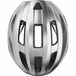 Casque Abus Macator - Argent Brillant -Promos SUPPORTS VÉLO Boutique casque abus macator argent brillant 2