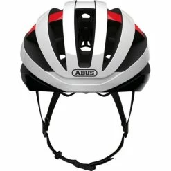Casque Abus Viantor Blanc Et Rouge -Promos SUPPORTS VÉLO Boutique casque abus viantor blanc et rouge 1