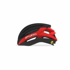 Casque Giro Syntax Mips - Noir Mat/Rouge Brillant -Promos SUPPORTS VÉLO Boutique casque giro syntax mips noir mat rouge brillant 1