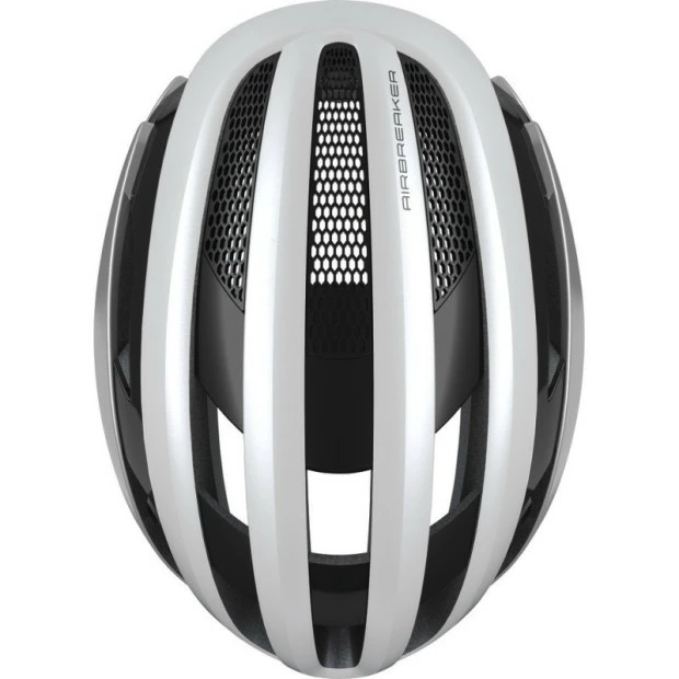 Casque Route Abus Air Breaker Argent/Blanc 5 Casque Route Abus Air Breaker Argent/Blanc – Image 3