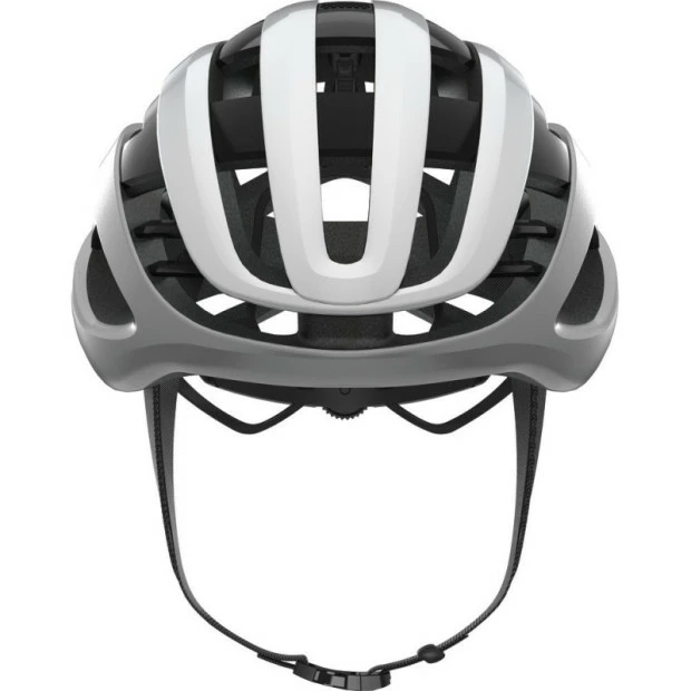 Casque Route Abus Air Breaker Argent/Blanc 6 Casque Route Abus Air Breaker Argent/Blanc – Image 4