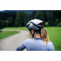Casque Route Abus Game Changer Argent/Blanc -Promos SUPPORTS VÉLO Boutique casque route abus game changer argent blanc 4