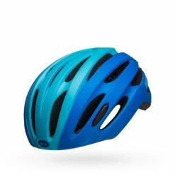 Casque Route Bell Avenue Bleu Mat -Promos SUPPORTS VÉLO Boutique casque route bell avenue bleu mat 1
