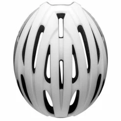 Casque Route Bell Avenue LED Blanc/Gris -Promos SUPPORTS VÉLO Boutique casque route bell avenue led blanc gris 3