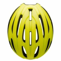 Casque Route Bell Avenue LED Jaune/Noir -Promos SUPPORTS VÉLO Boutique casque route bell avenue led jaune noir 3