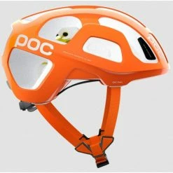 Casque Route POC Octal MIPS Orange Fluo AVIP -Promos SUPPORTS VÉLO Boutique casque route poc octal mips orange fluo avip 2
