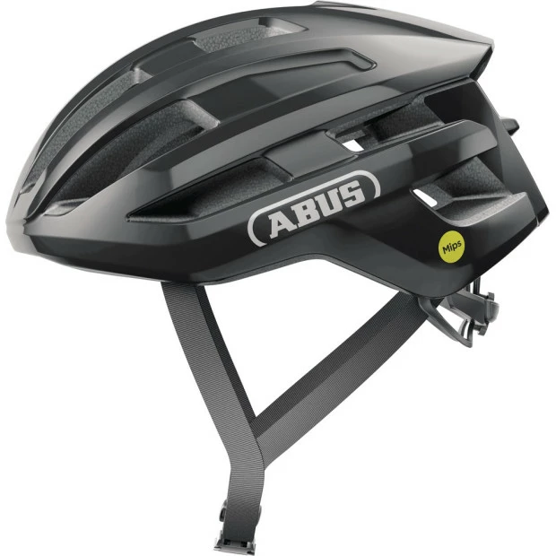 Casque Route/Gravel Abus PowerDome MIPS Noir Brillant 3 Casque Route/Gravel Abus PowerDome MIPS Noir Brillant