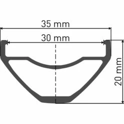 DT Swiss E 532 Rim (30mm) 7 DT Swiss E 532 Rim (30mm) -Promos SUPPORTS VÉLO Boutique prod168826 Black NE 03