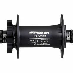 Spank Hex J-Type Boost Front MTB Hub -Promos SUPPORTS VÉLO Boutique prod194093 Black NE 02