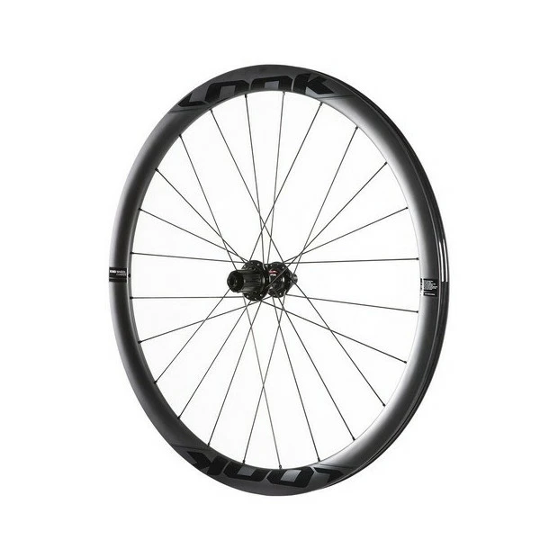 Roue Arrière Route Carbone Look R38D Disque 700C Shimano 11V 3 Roue Arrière Route Carbone Look R38D Disque 700C Shimano 11V